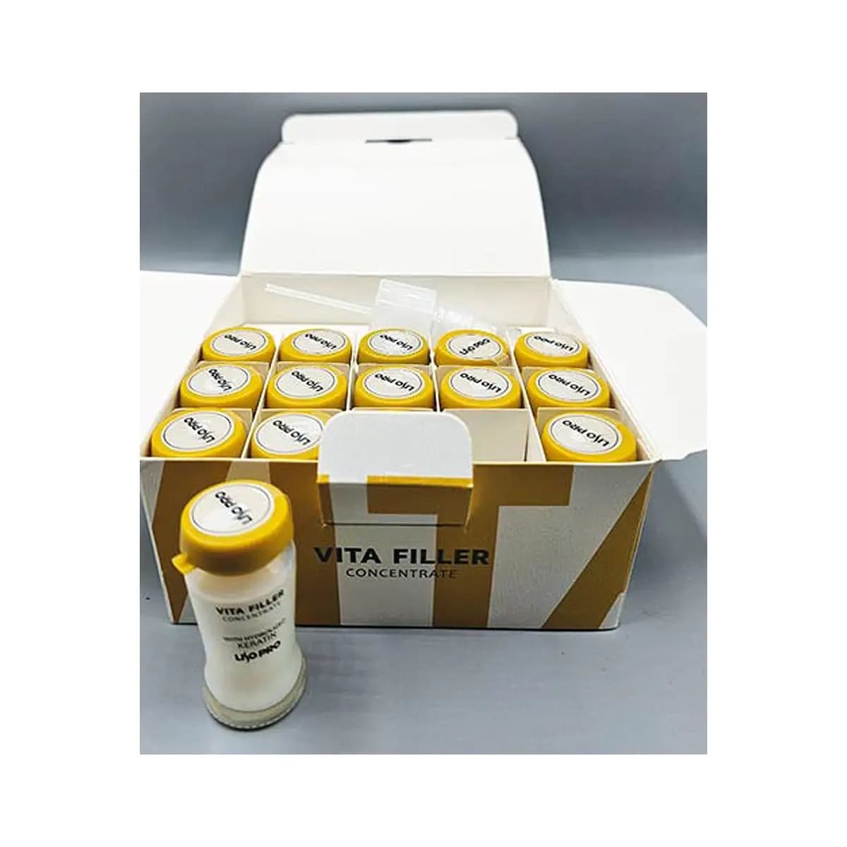 کیت ویال فیلر درمانگر و ترمیم کننده قوی لیسو پرو Liso Pro — تصویر ۲