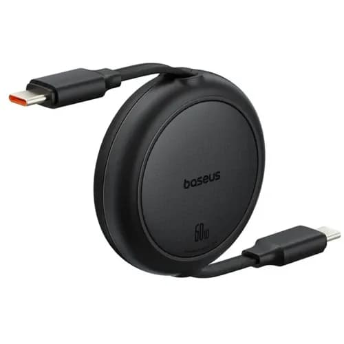 کابل تبدیل USB-C به USB-C بیسوس مدل Basuse Free2Pull Mini 60W