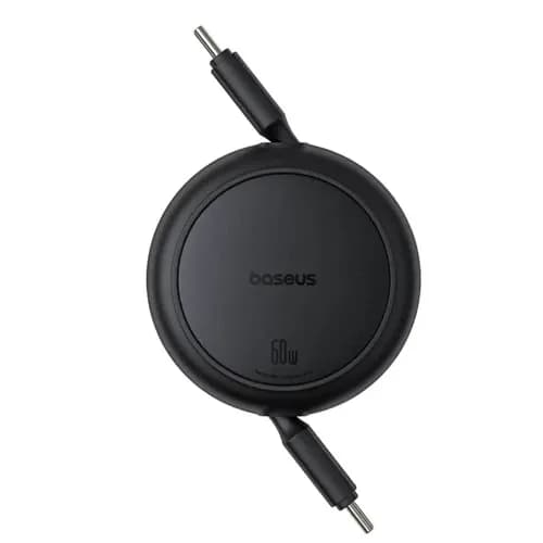کابل تبدیل USB-C به USB-C بیسوس مدل Basuse Free2Pull Mini 60W — تصویر ۳
