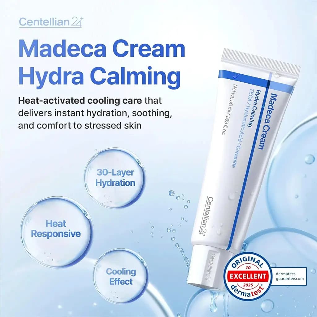 کرم آبرسان و خنککننده مادکا سنتلیان ۲۴ مدل Hydra Calming — تصویر ۳