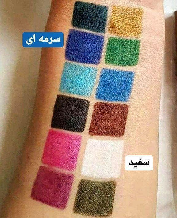 سرمه مدادی رنگی جعبه ای فلورمار — تصویر ۵