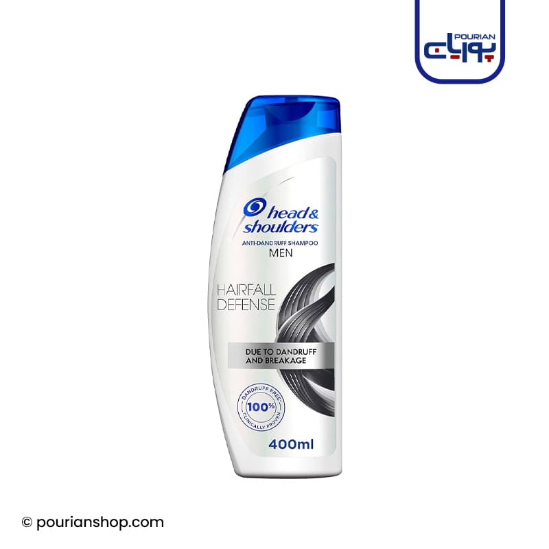شامپو ضد ریزش Hairfall Defense هد اند شولدرز