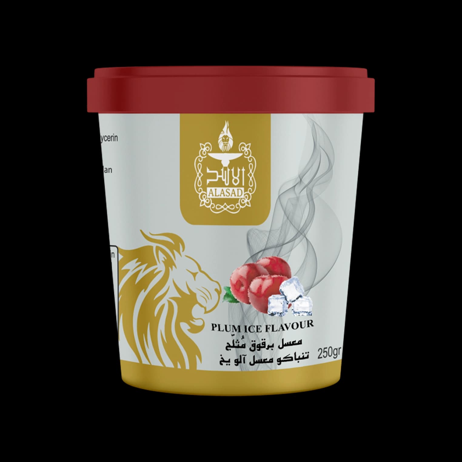 تنباکو قلیان الاسد آلو یخ Alasad plum ice hookah tobacco — تصویر ۲