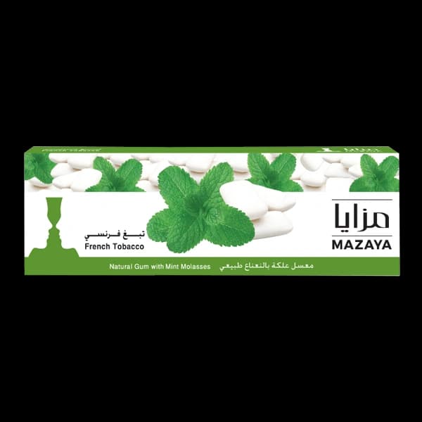تنباکو قلیان مزایا آدامس نعنا Mazaya Gum Mint hookah tobacco — تصویر ۲