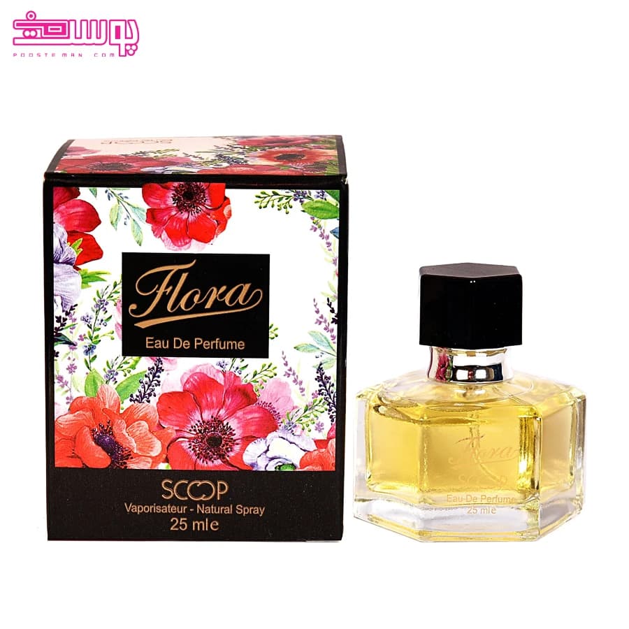 عطر ادکلن مینیاتوری اسکوپ اسانس فلورا حجم 25میل — تصویر ۳