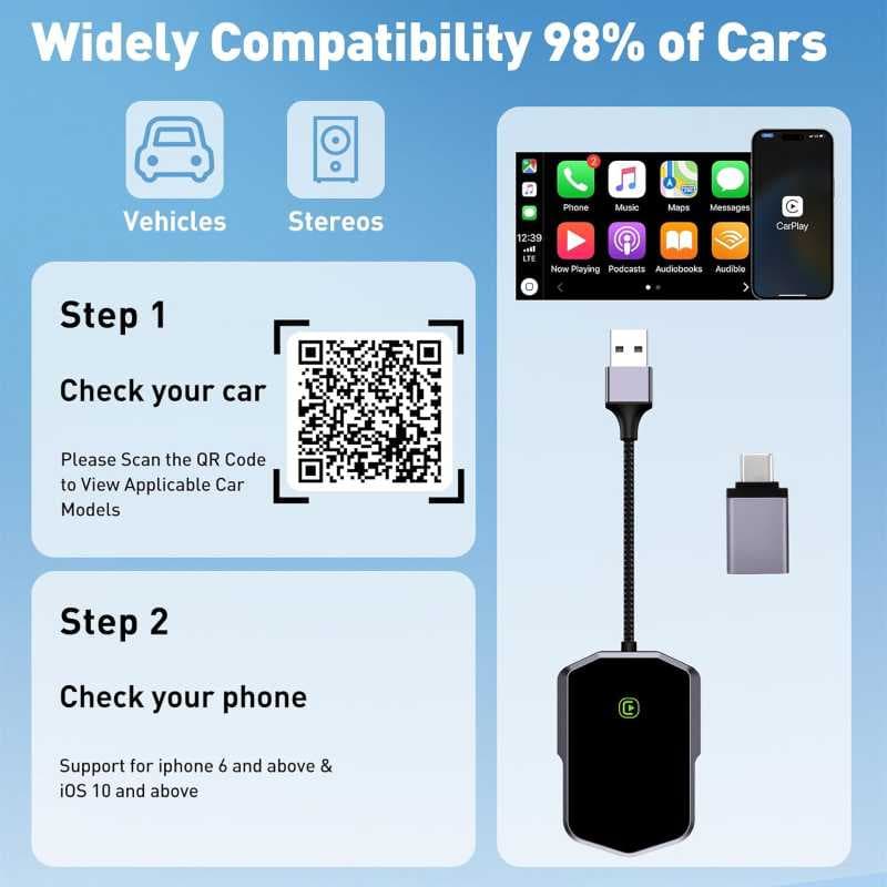 کارپلی Ktilura CarPlay برای اپل مدل BY969H — تصویر ۴
