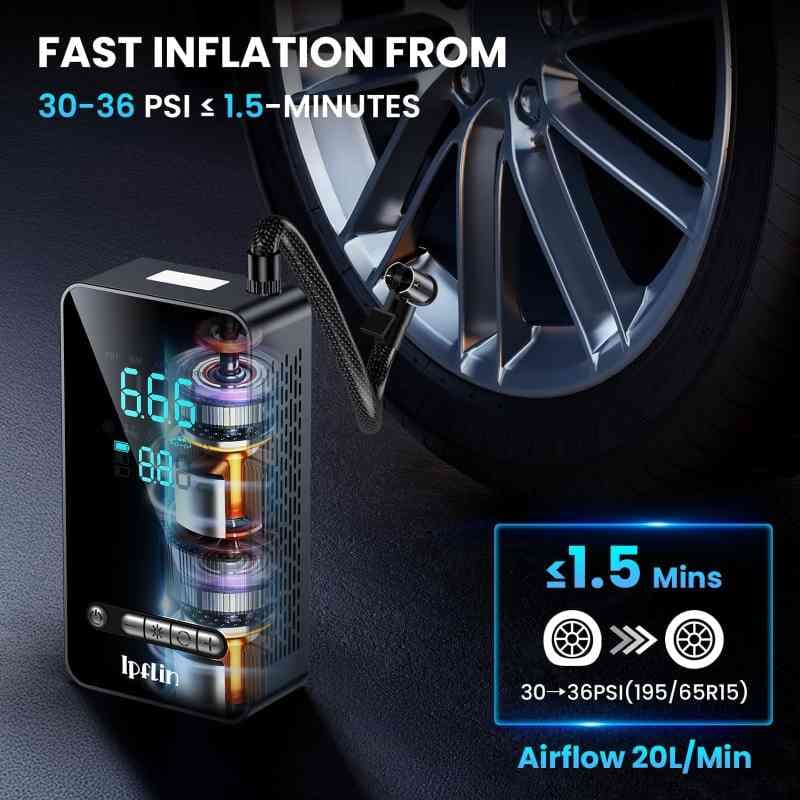 کمپرسور باد شارژی ماشین Ipflin مدل YS-8001 — تصویر ۲