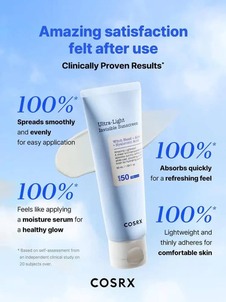 کرم ضد آفتاب اولترا لایت SPF50 کوزارکس اصل — تصویر ۲