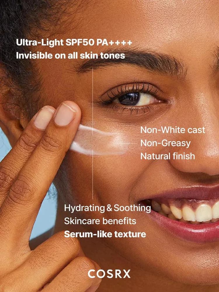 کرم ضد آفتاب اولترا لایت SPF50 کوزارکس اصل — تصویر ۳