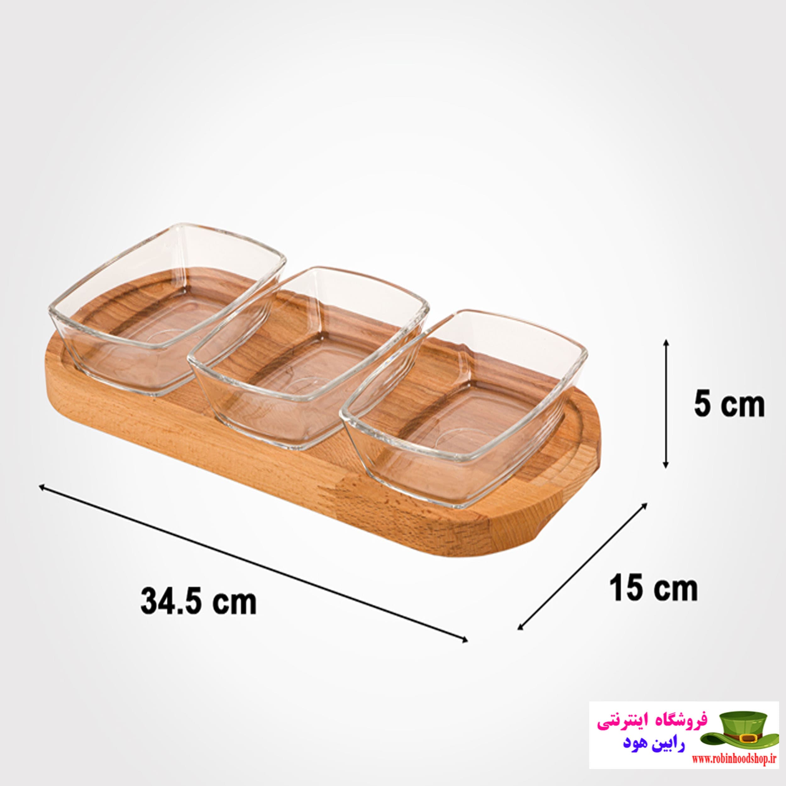 اردور خوری چهارگوش سه خانه کف چوبی — تصویر ۲