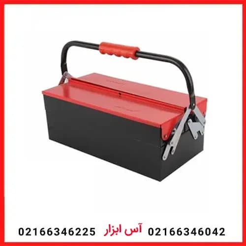 جعبه ابزار فلزی 2 طبقه 40 سانت آروا مدل 4705