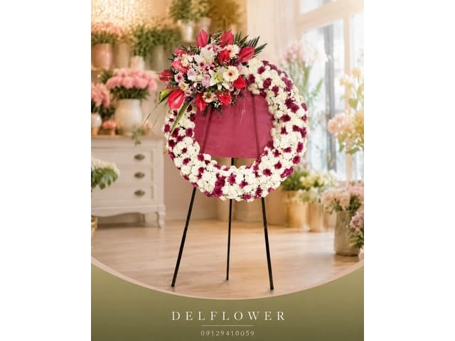تاج گل ترحیم 565B19
