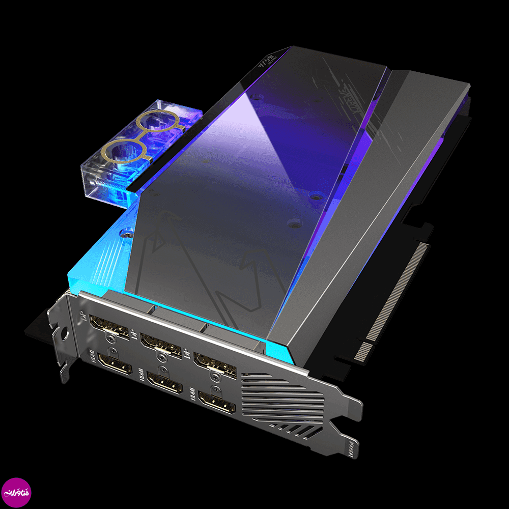 کارت گرافیک مدل AORUS GeForce RTX 3090 XTREME WATERFORCE WB 24G گیگابایت — تصویر ۵