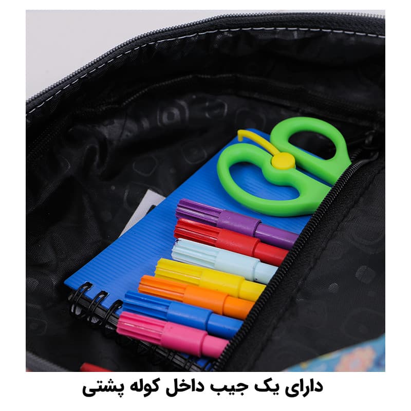 کوله پشتی توریث مدل AA-4511 به همراه جامدادی — تصویر ۲