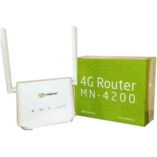مودم LTE مبین نت مدل MN-4200-N به همراه 200 گیگ 12 ماهه — تصویر ۳