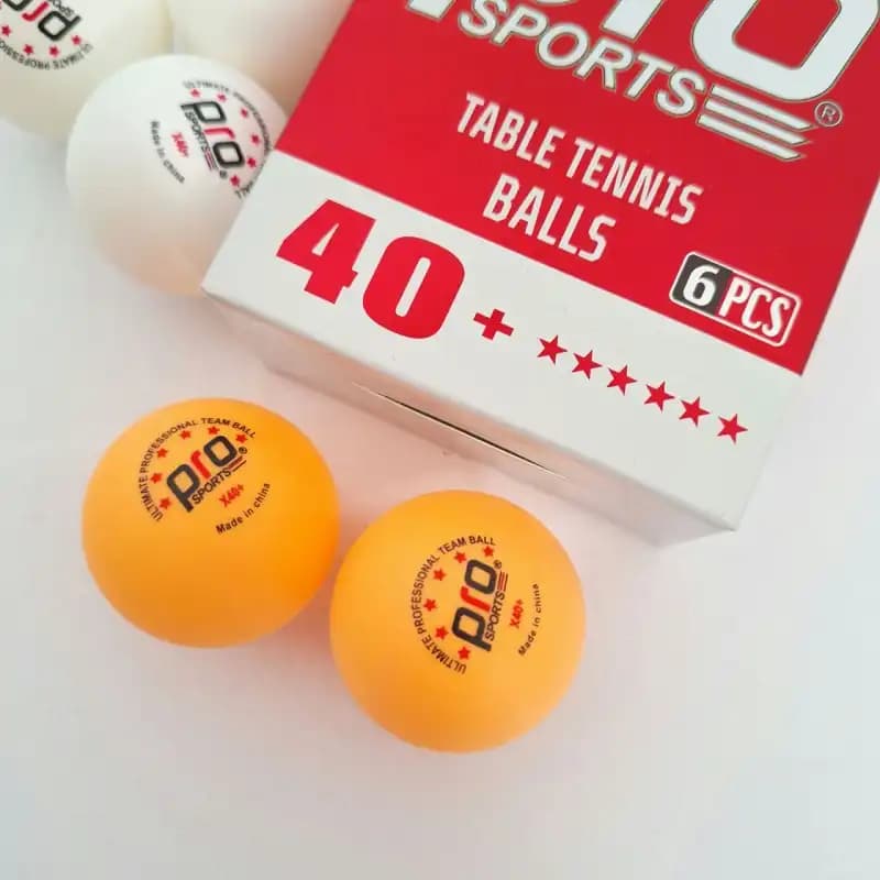 توپ پینگ پنگ PRO SPORTS پک 6 عددی TP-660 — تصویر ۳