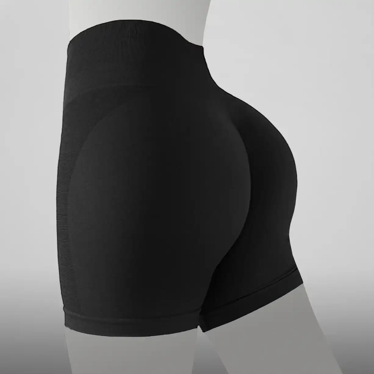 شورتک اورجینال پشت چین دار سیملس مشکی SH-M04