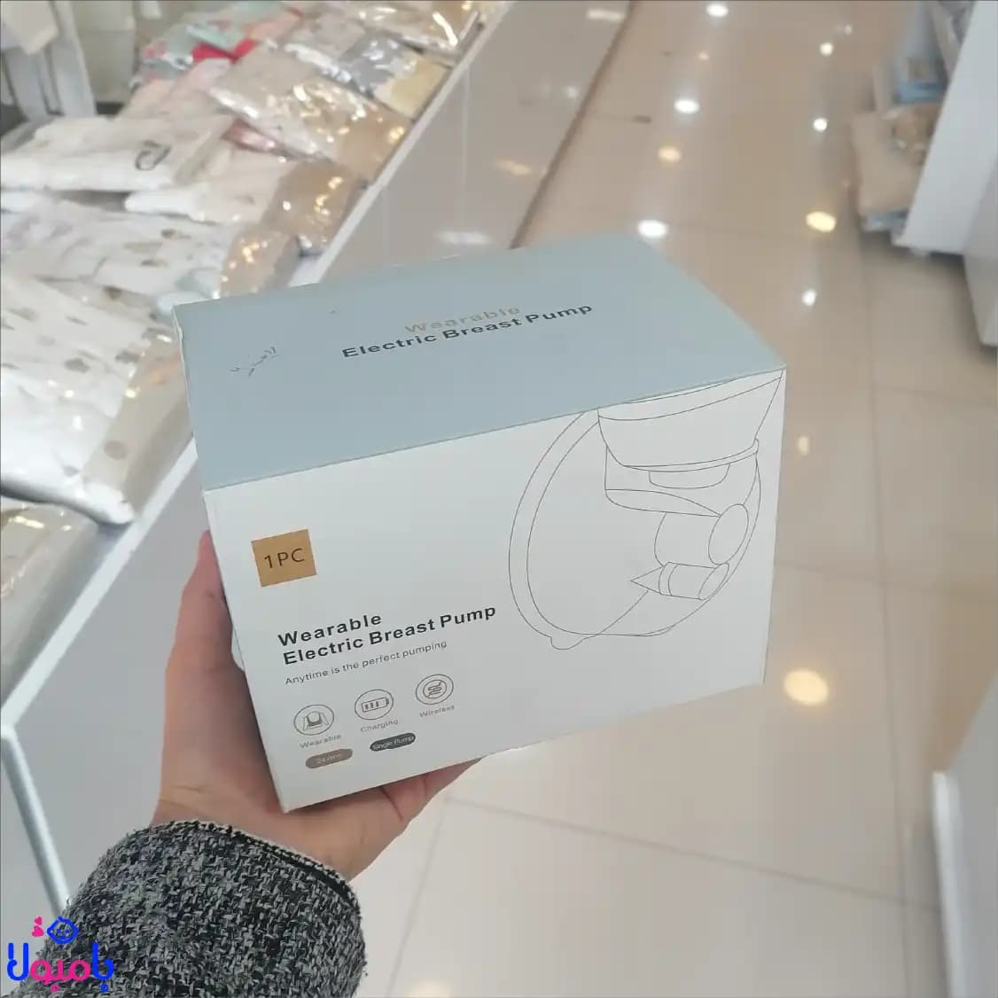 شیر دوش برقی پرتابل Wearable مدل 1PC — تصویر ۶