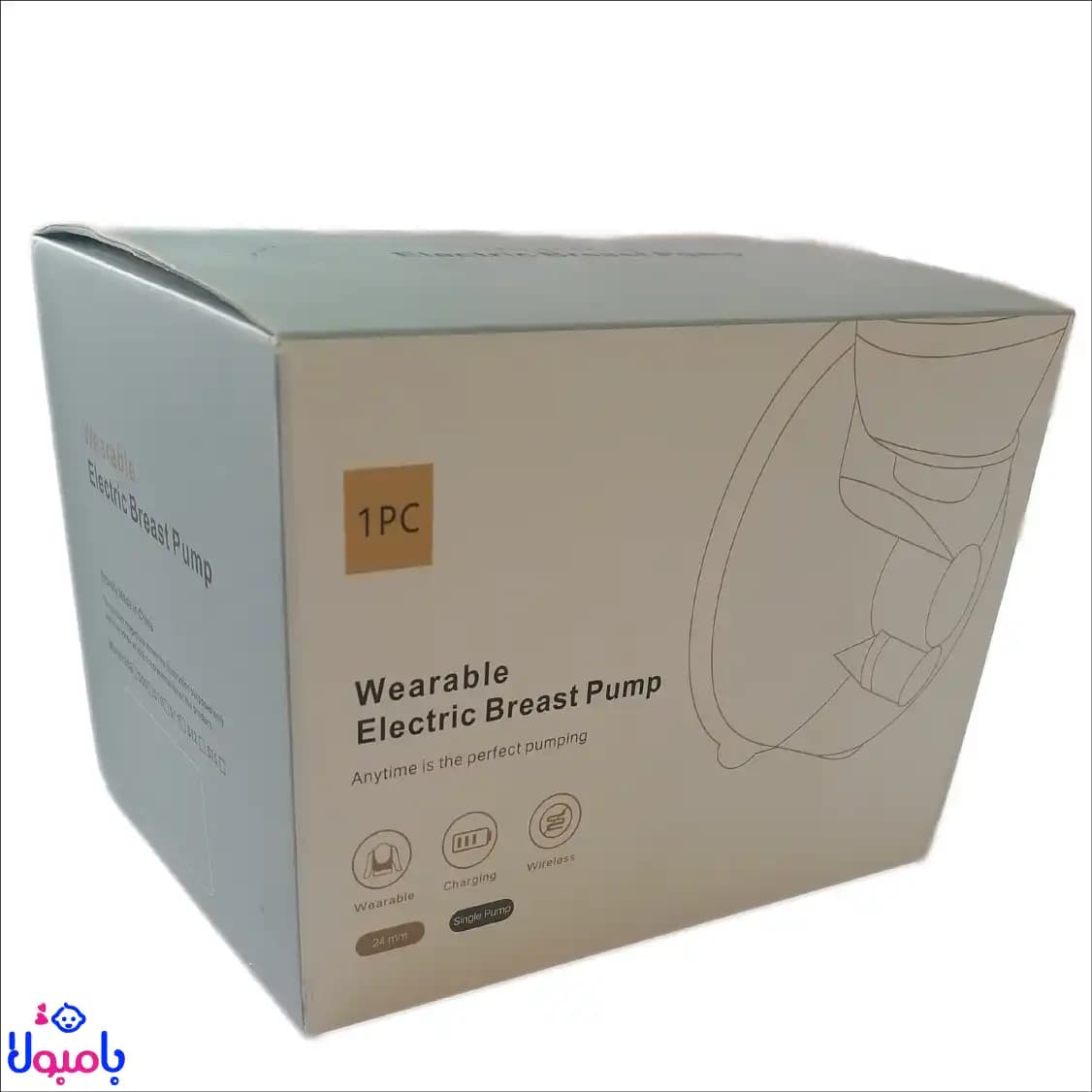 شیر دوش برقی پرتابل Wearable مدل 1PC — تصویر ۵
