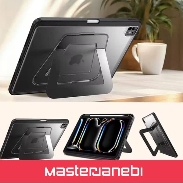 کاور آیپد پرو با پایه کوتسی Coteci Case ipad Pro 11 2024 ip-119 — تصویر ۳
