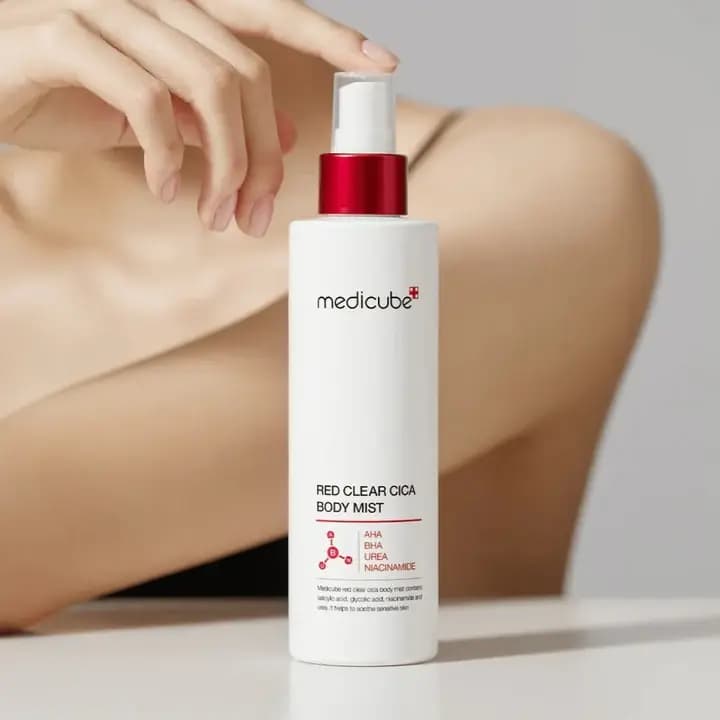 میست بدن Red Clear Cica مدی کیوب ۲۰۰میل — تصویر ۳