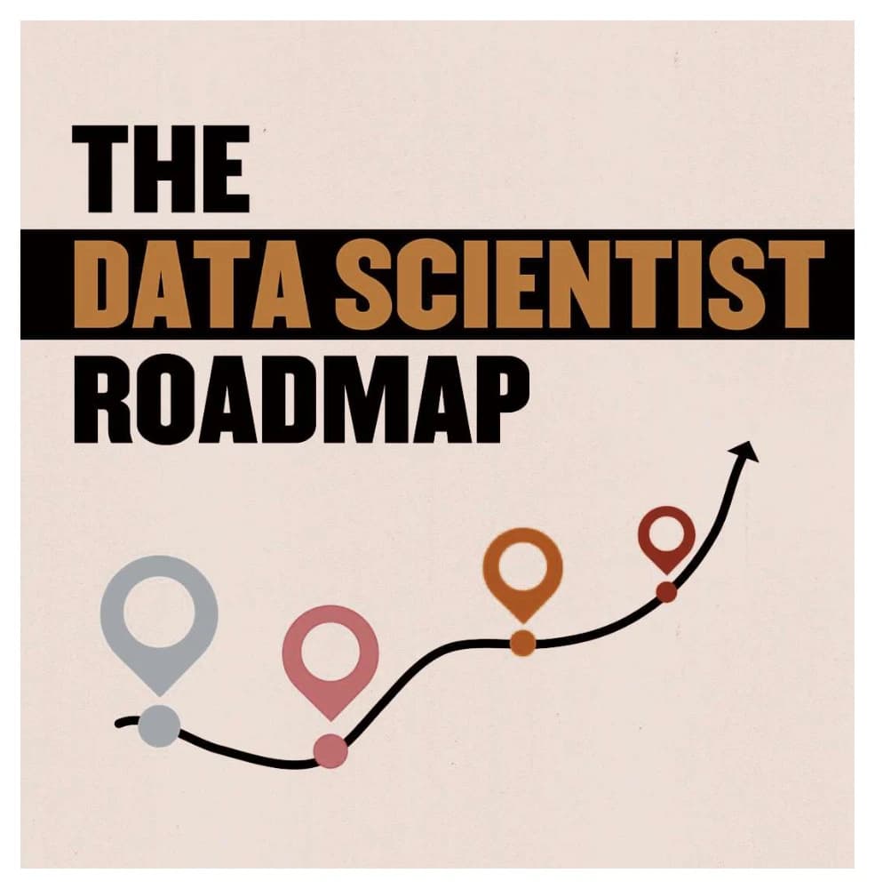 کتاب نقشه راه دانشمند داده (Data Scientist Roadmap) نسخه انگلیسی PDF