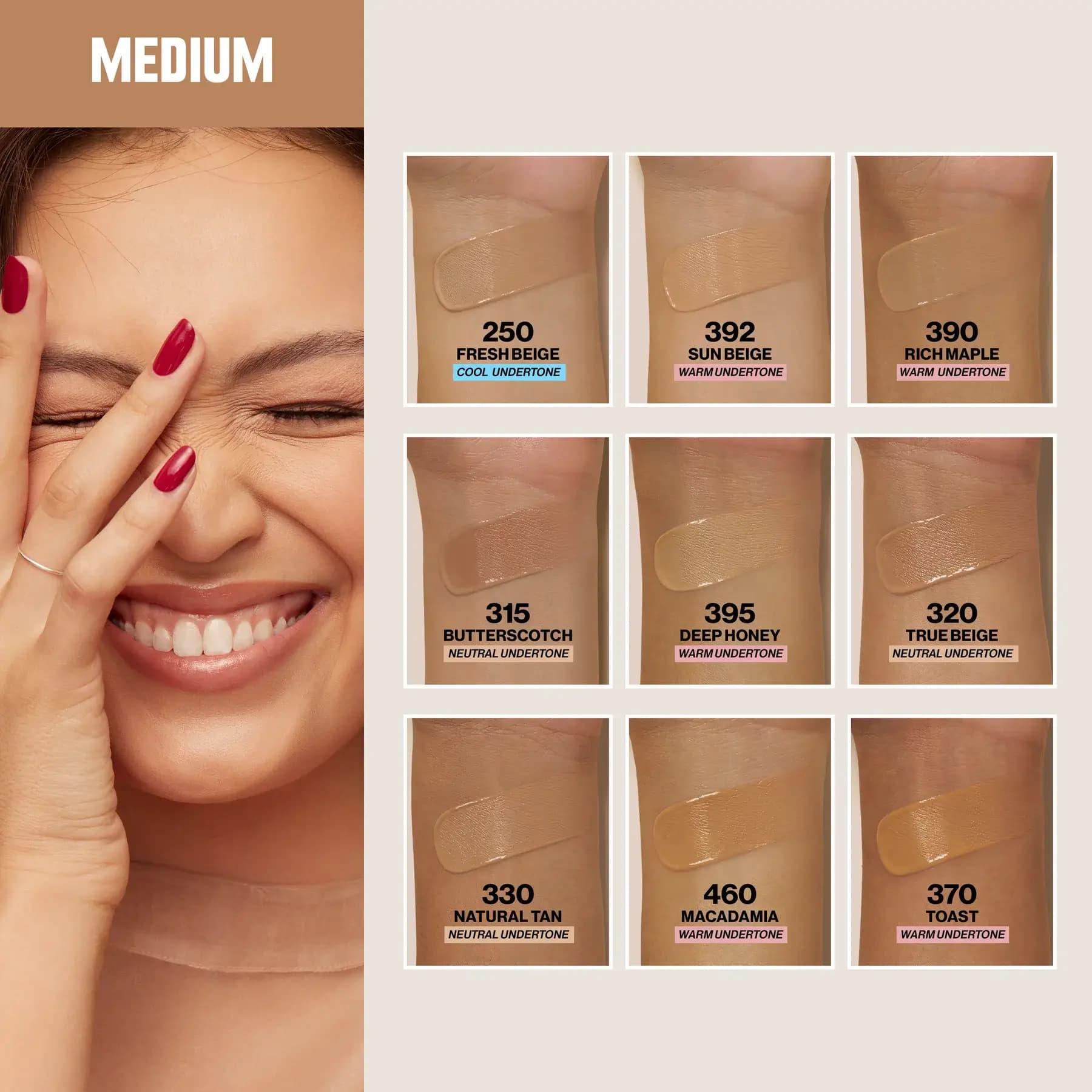 کرم آرایشی بادوام رولون مدل Color Stay با SPF20 مناسب پوست نرمال تا خشک شماره 240 حجم 30 میل — تصویر ۶