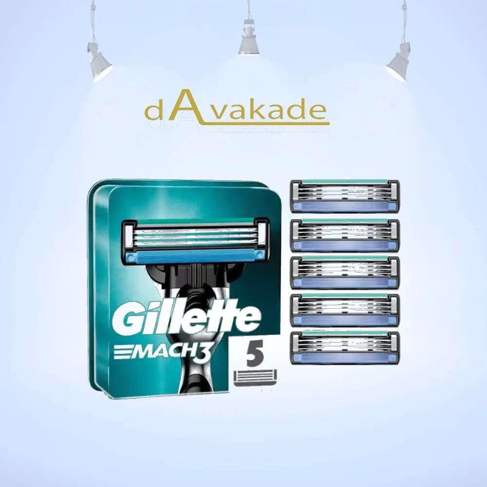 یدک پنج عددی ژیلت مچ 3 GILLETTE MACH 3