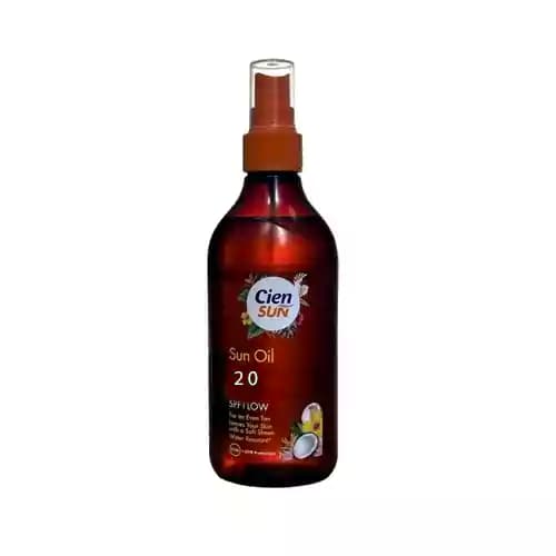 اسپری ضدآفتاب آلمانی سین سان محافظ از پوست و جذب سریع 250میل cien sun spf 20