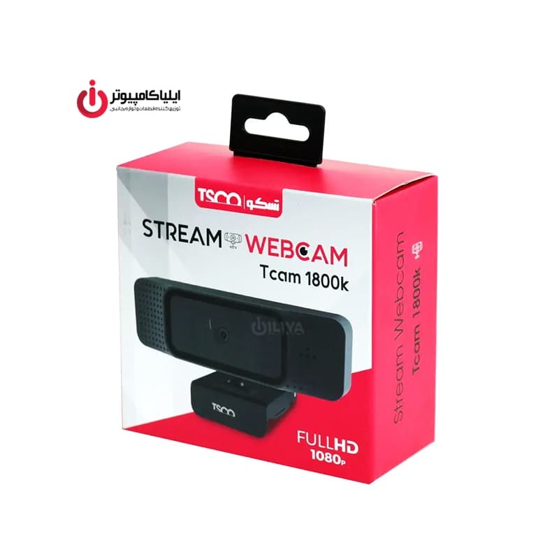وب کم 5 مگاپیکسل برند تسکو مدل TCAM 1800K کیفیت Full HD — تصویر ۲