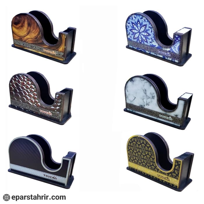 پایه چسب چوبی فانتزی