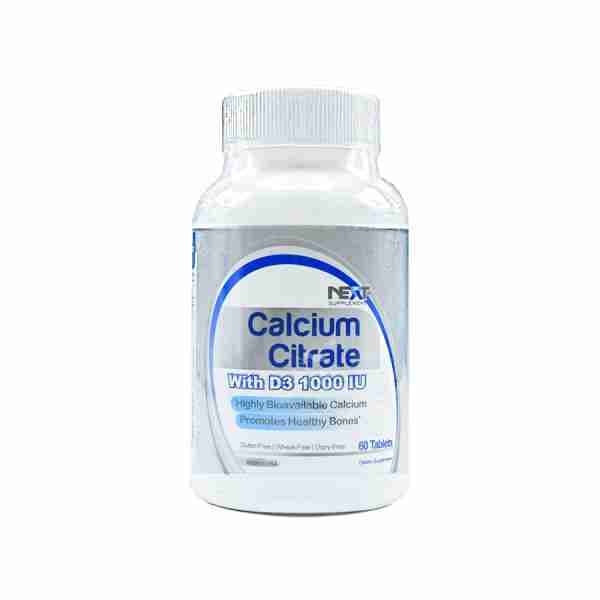 کلسیم سیترات همراه با د۳ ۱۰۰۰ واحدی | Calcium Citrate with D3 1000 IU