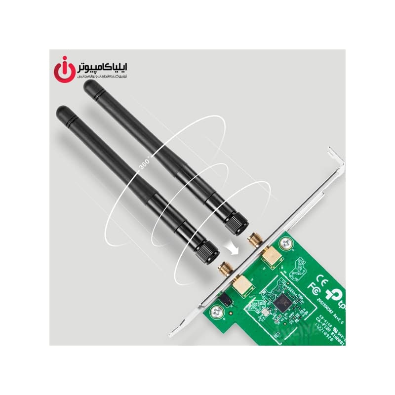 کارت شبکه PCI Express وایرلس تی پی لینک مدل TL-WN881ND — تصویر ۴