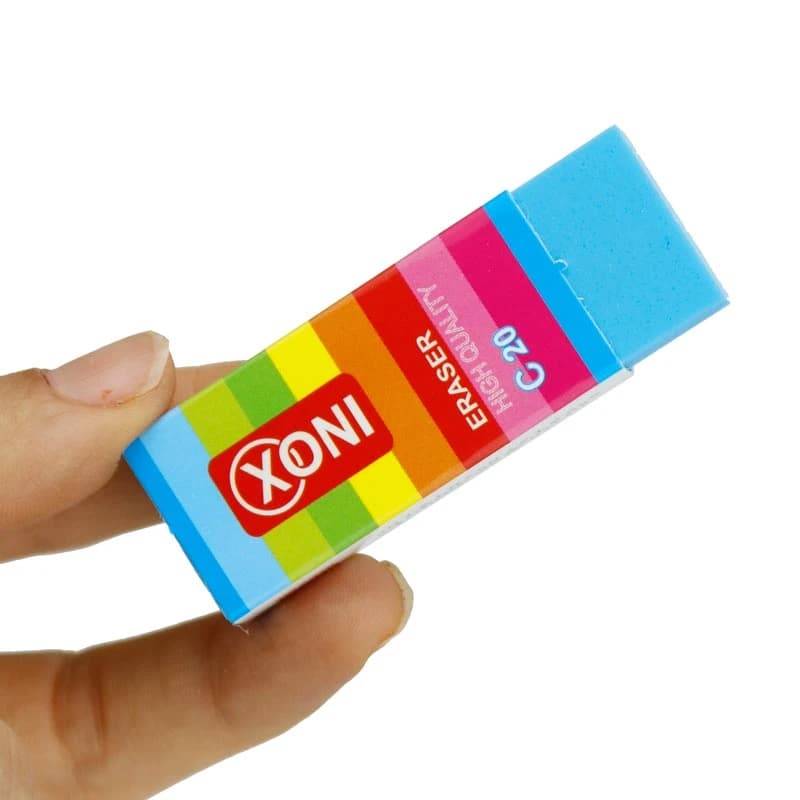 پاک کن رنگی اینوکس C20 بسته 20 عددی — تصویر ۴