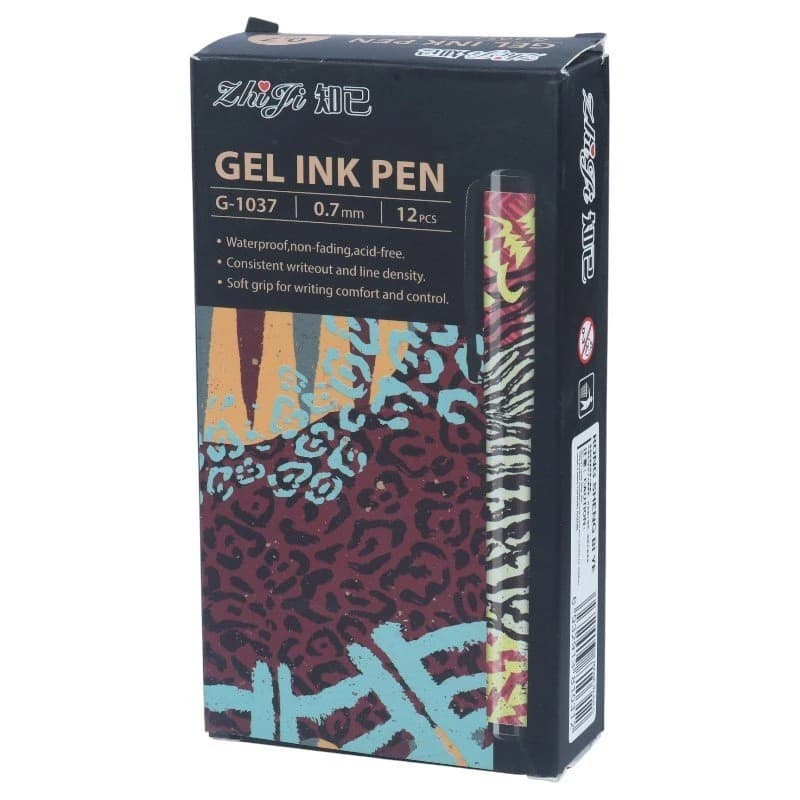 روان نویس ژیجی 0.7 میلی متر G-1037 بسته 12 عددی — تصویر ۶