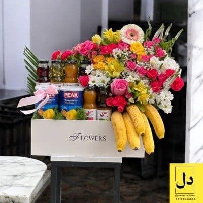 ارسال گل طبیعی برای سازمان بسیج مستضعفین تهران افسریه
