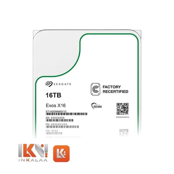 هارد سیگیت سری Exos X16 مدل ST16000NM004J SAS ظرفیت 16TB — تصویر ۷
