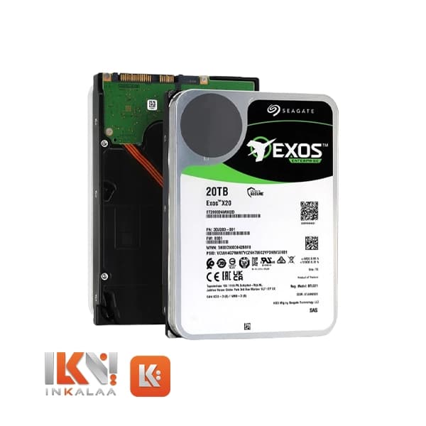 هارد سیگیت سری Exos X20 مدل ST20000NM002D SAS ظرفیت 20TB — تصویر ۳