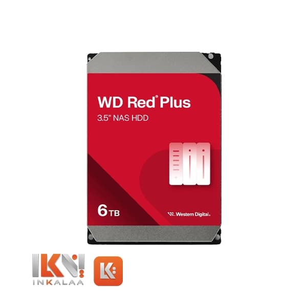 هارد وسترن دیجیتال مدل Red Plus WD60EFZX ظرفیت 6TB — تصویر ۴