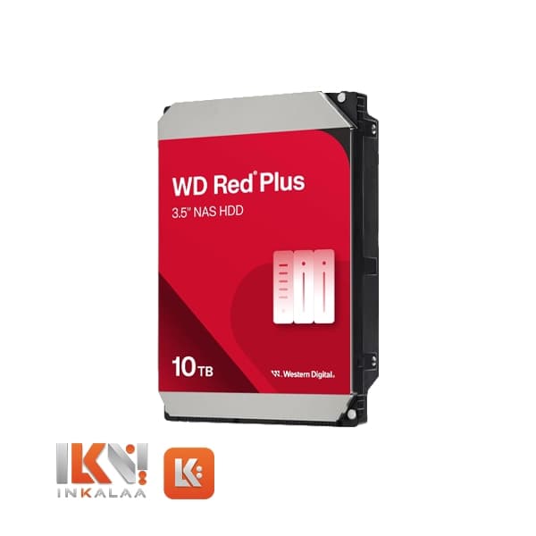 هارد وسترن دیجیتال مدل Red Plus WD100EFBX ظرفیت 10TB — تصویر ۴