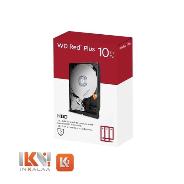هارد وسترن دیجیتال مدل Red Plus WD100EFBX ظرفیت 10TB — تصویر ۶