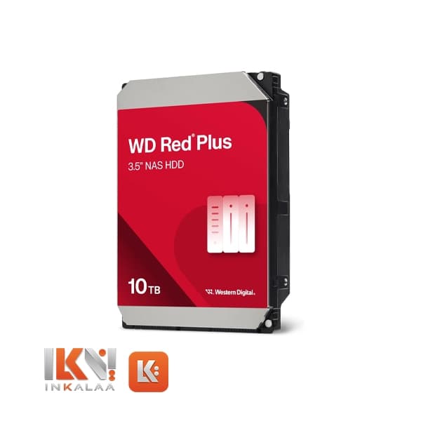هارد وسترن دیجیتال مدل Red Plus WD100EFGX ظرفیت 10TB — تصویر ۳