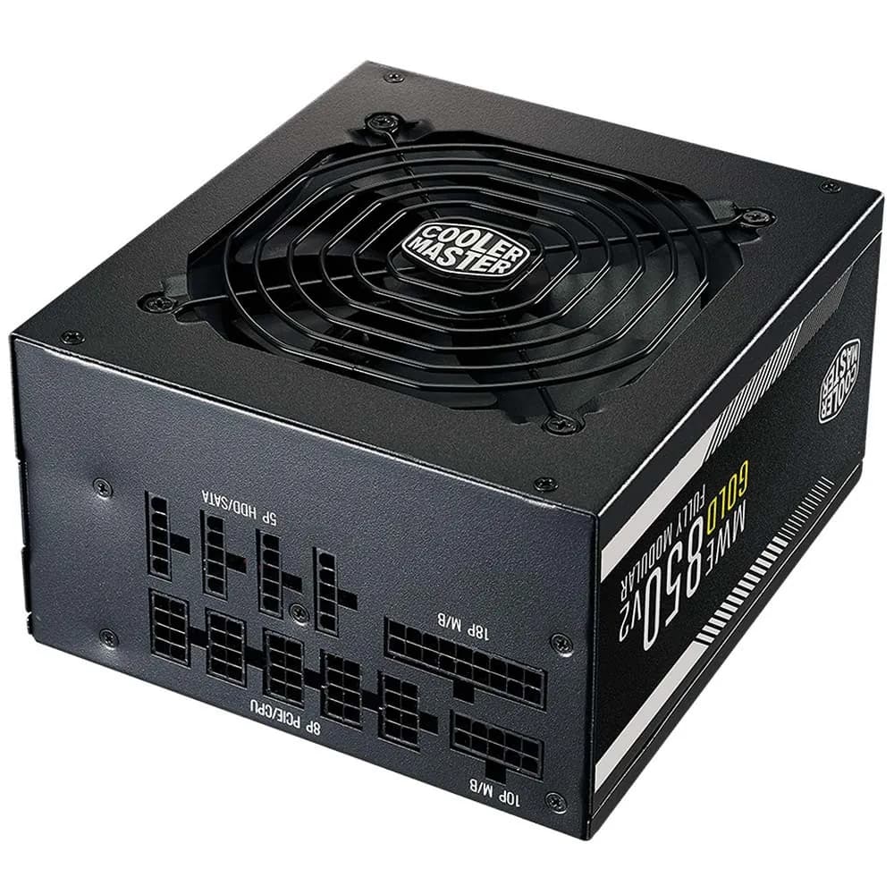 پاور کولر مستر فول ماژولار 850 وات مدل MWE GOLD 850 – V2 — تصویر ۴