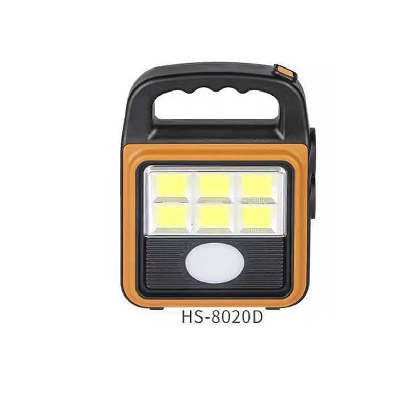 چراغ قوه و چراغ اضطراری شارژی خورشیدی HS-8020D — تصویر ۶