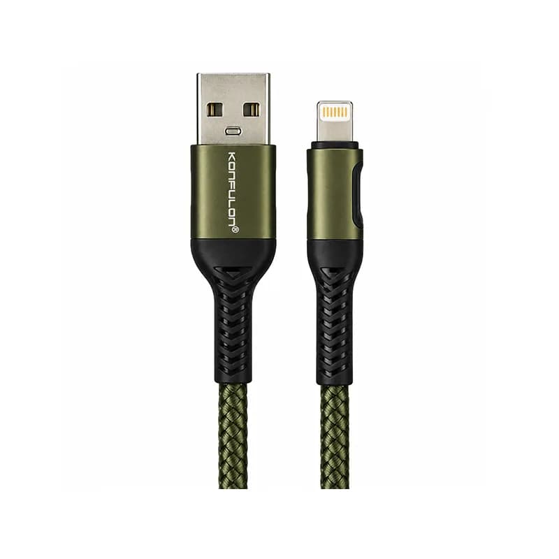 کابل شارژ USB به لایتنینگ 3A فست کانفلون DC33 طول 1 متر
