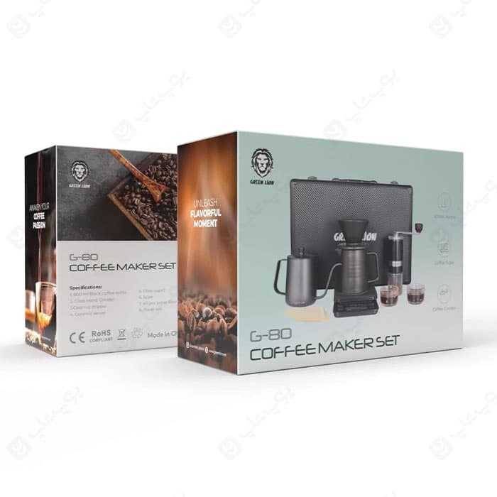 ست قهوه ساز گرین لاین مدل G-80 GNG80COFF — تصویر ۲