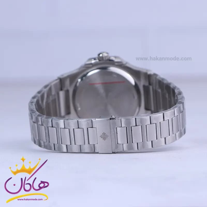 ساعت مچی پتک فیلیپ مردانه فلزی صفحه مشکی M 8058/19 — تصویر ۳