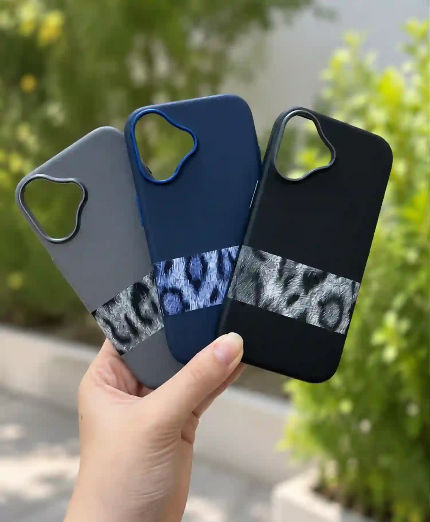 قاب چرمی مدل Shuck up گوشی موبایل Iphone 16 — تصویر ۳