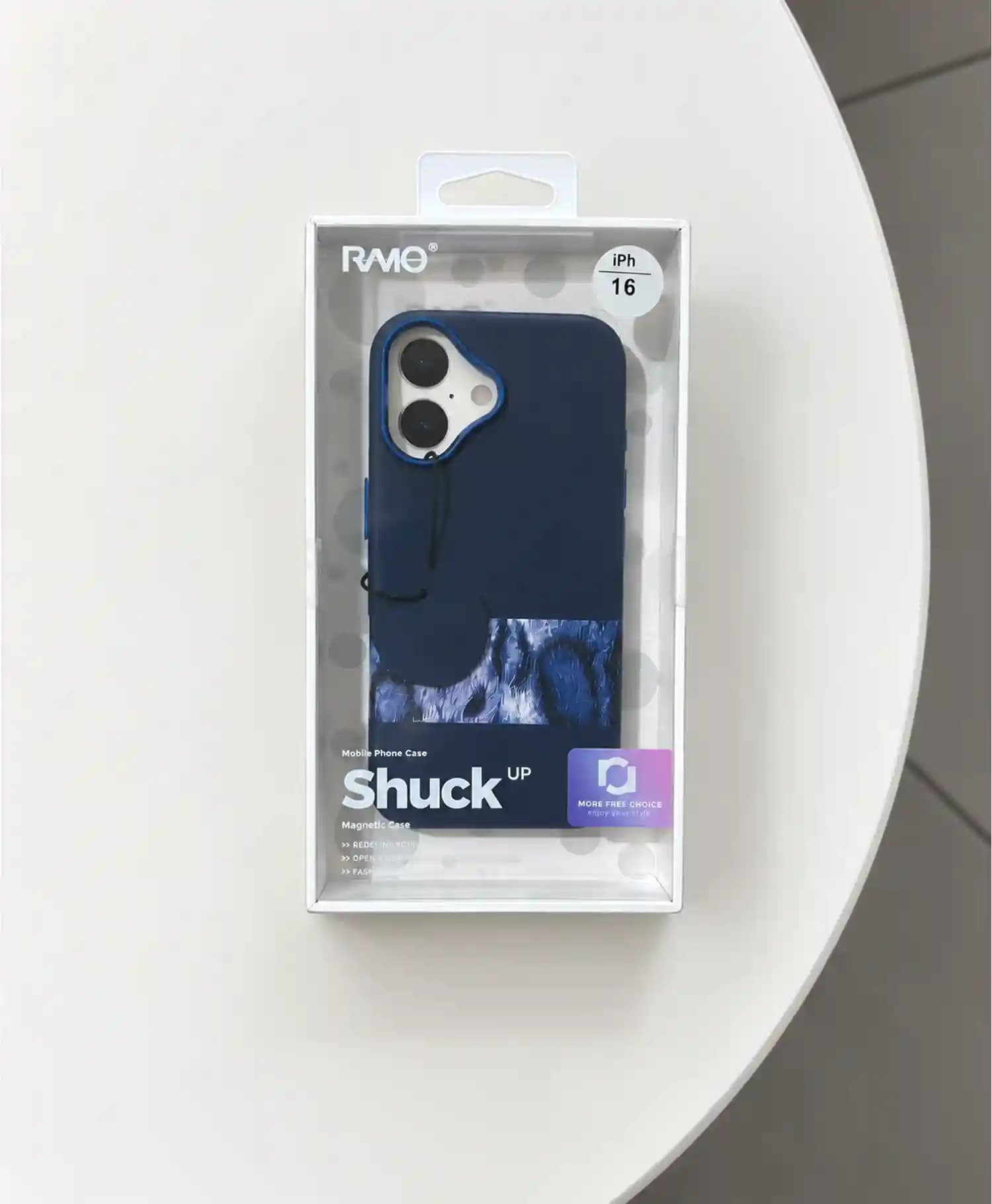 قاب چرمی مدل Shuck up گوشی موبایل Iphone 16 — تصویر ۴