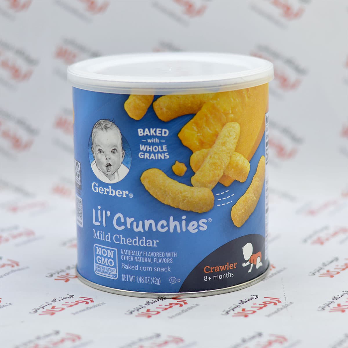 اسنک کرانچی گربر Gerber مدل Mild Cheddar